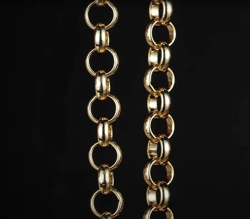 10mm Gold Filled Bonded Classic Belcher Set 6/16 Inches