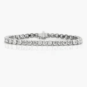12.01 CT Diamond tennis bracelet in Platinum