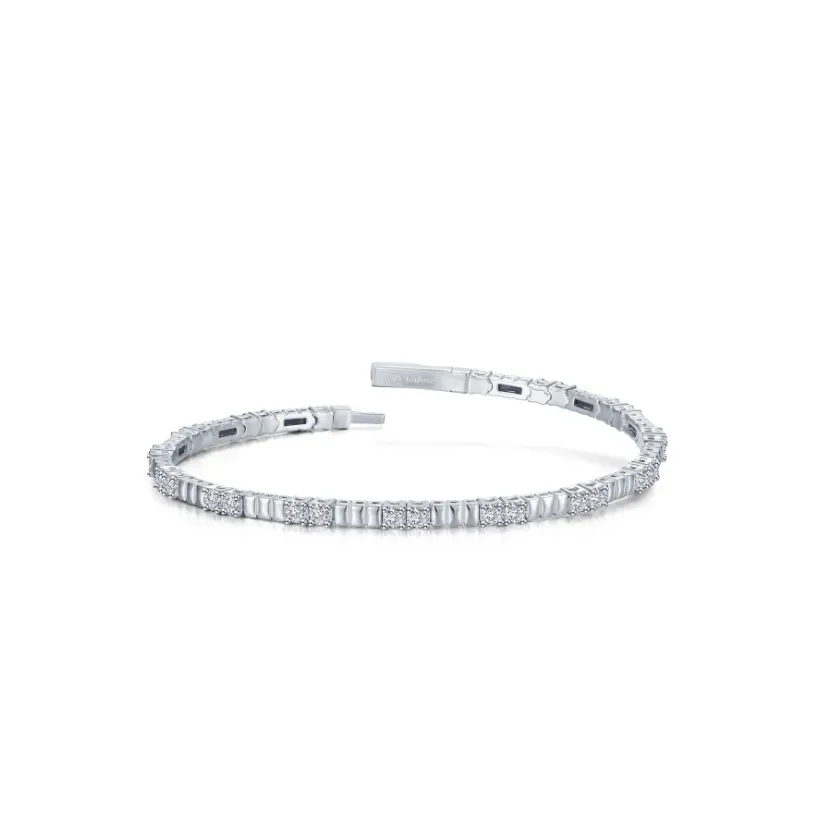 1.5 CTW Flexible Station Bracelet