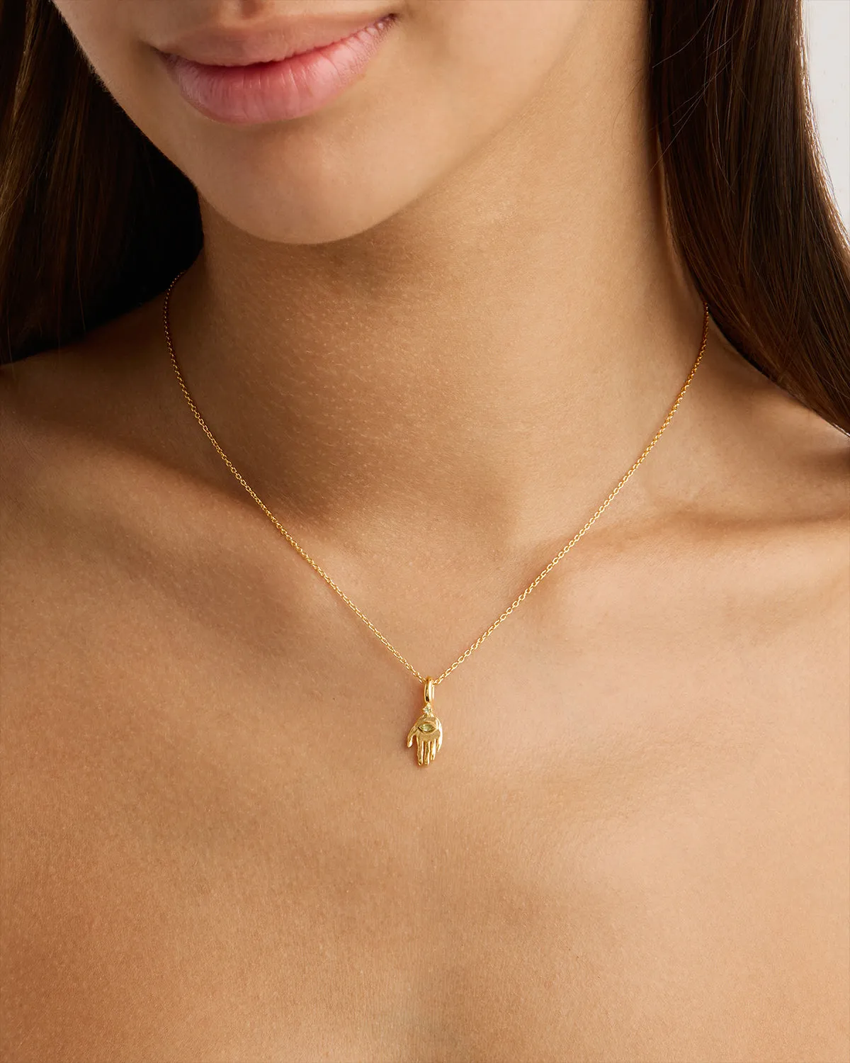 18k Gold Vermeil Guided Soul Necklace