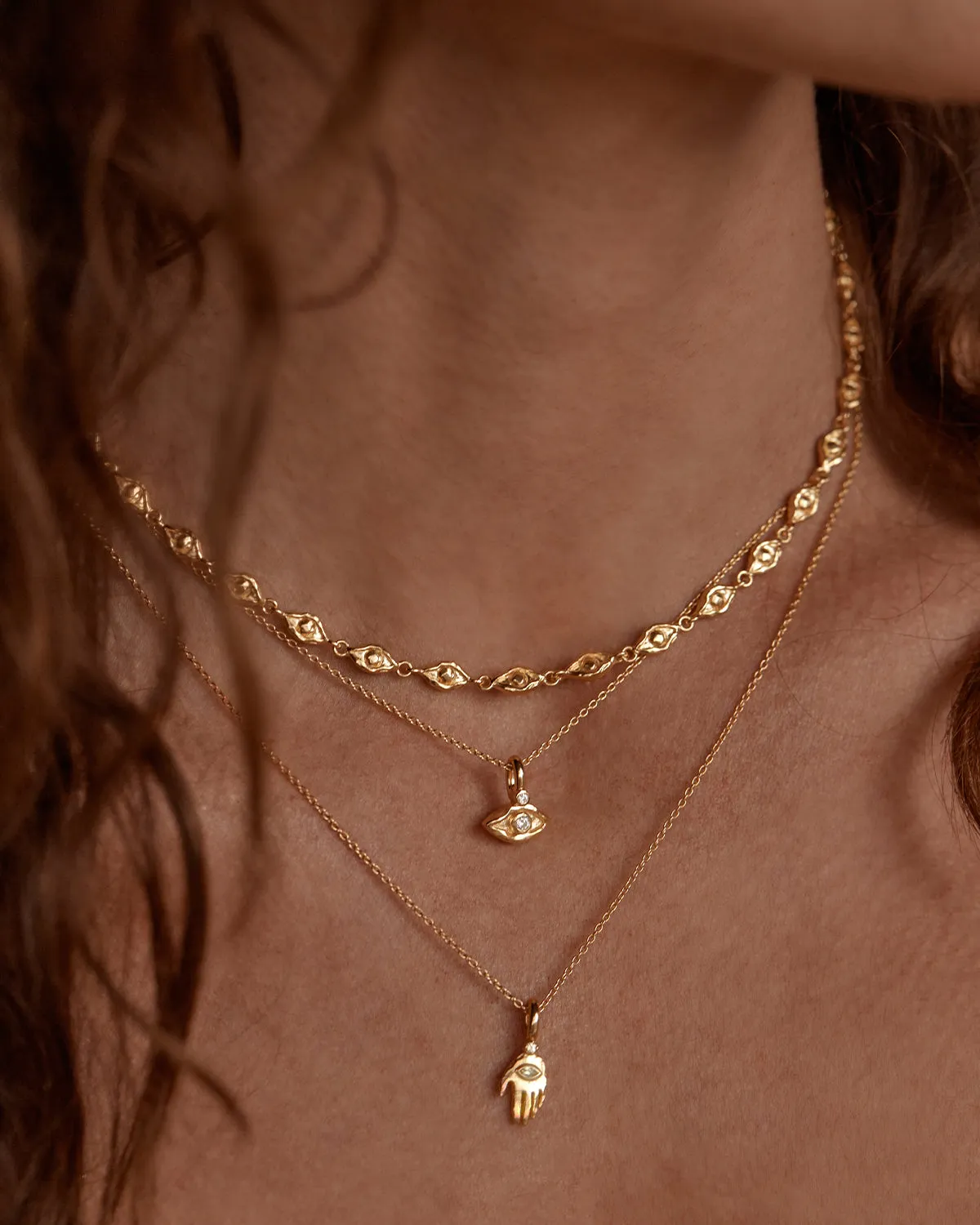 18k Gold Vermeil Guided Soul Necklace