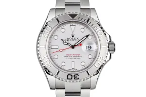2018 Rolex Stainless Steel & Platinum Yacht-Master 116622 with Box and Papers