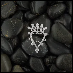 Abstract Luckenbooth Brooch