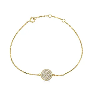 Ariana Disc Bracelet
