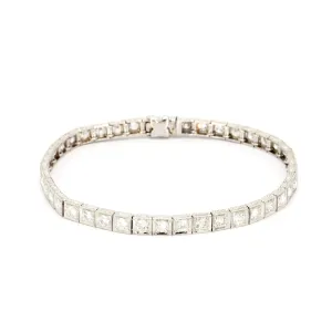 Art Deco Block Bracelet