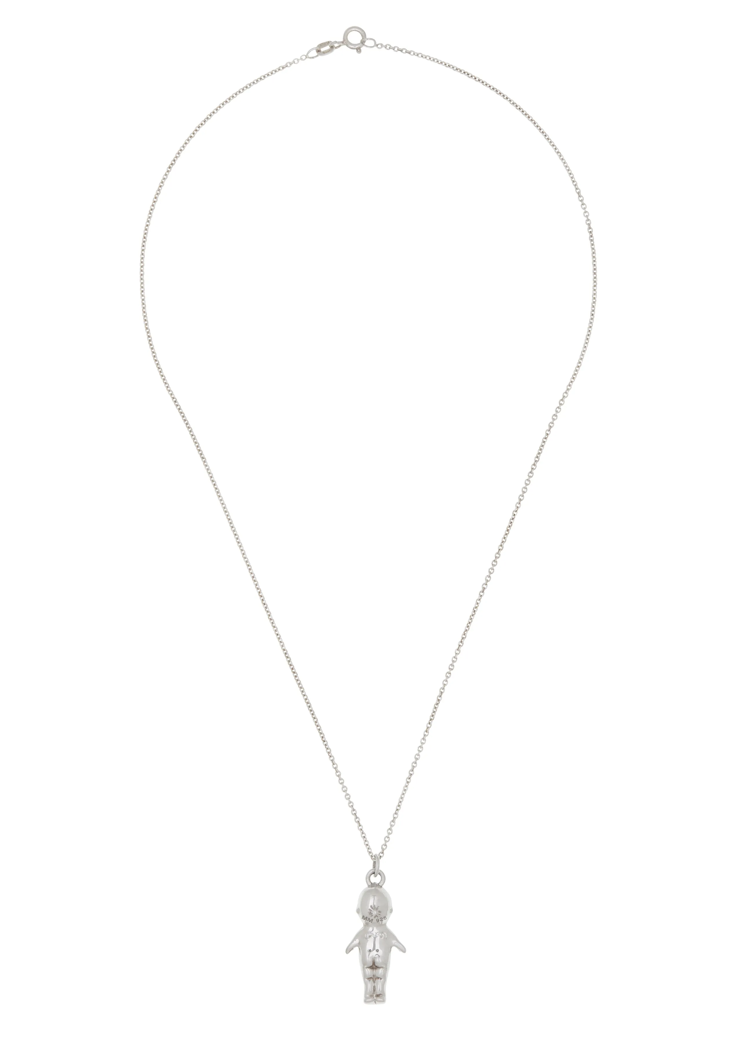 Baby Diamonds Necklace in Silver