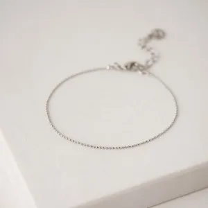 Ball Chain Bracelet Silver