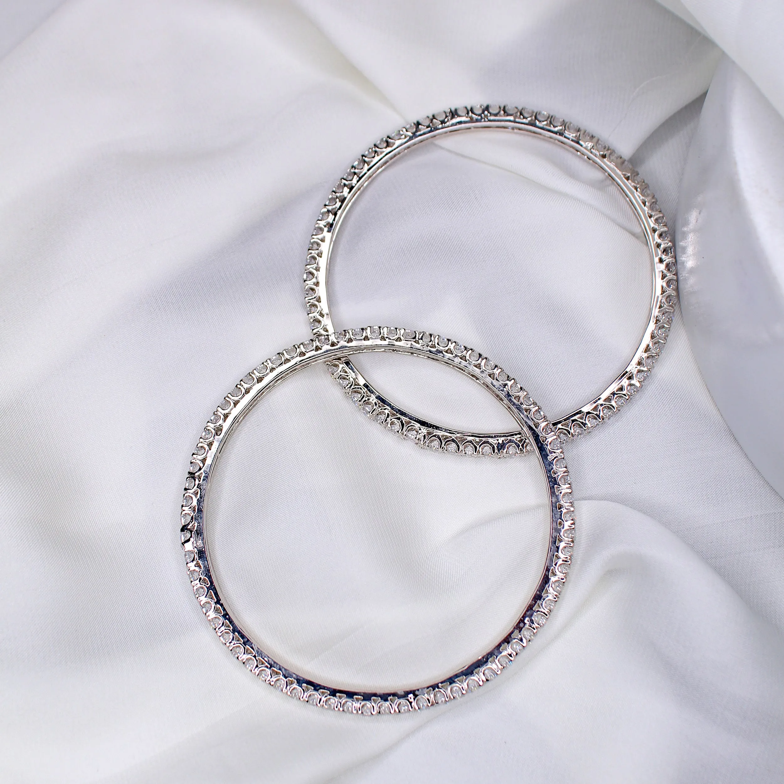 Bangle in Cubic Zircons