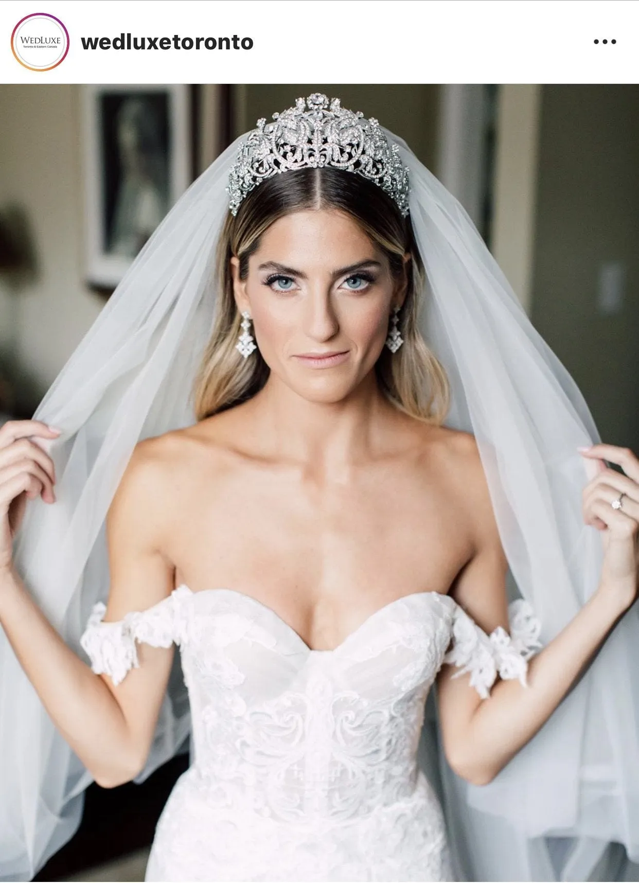 CALISTA Swarovski Crystal Bridal Tiara