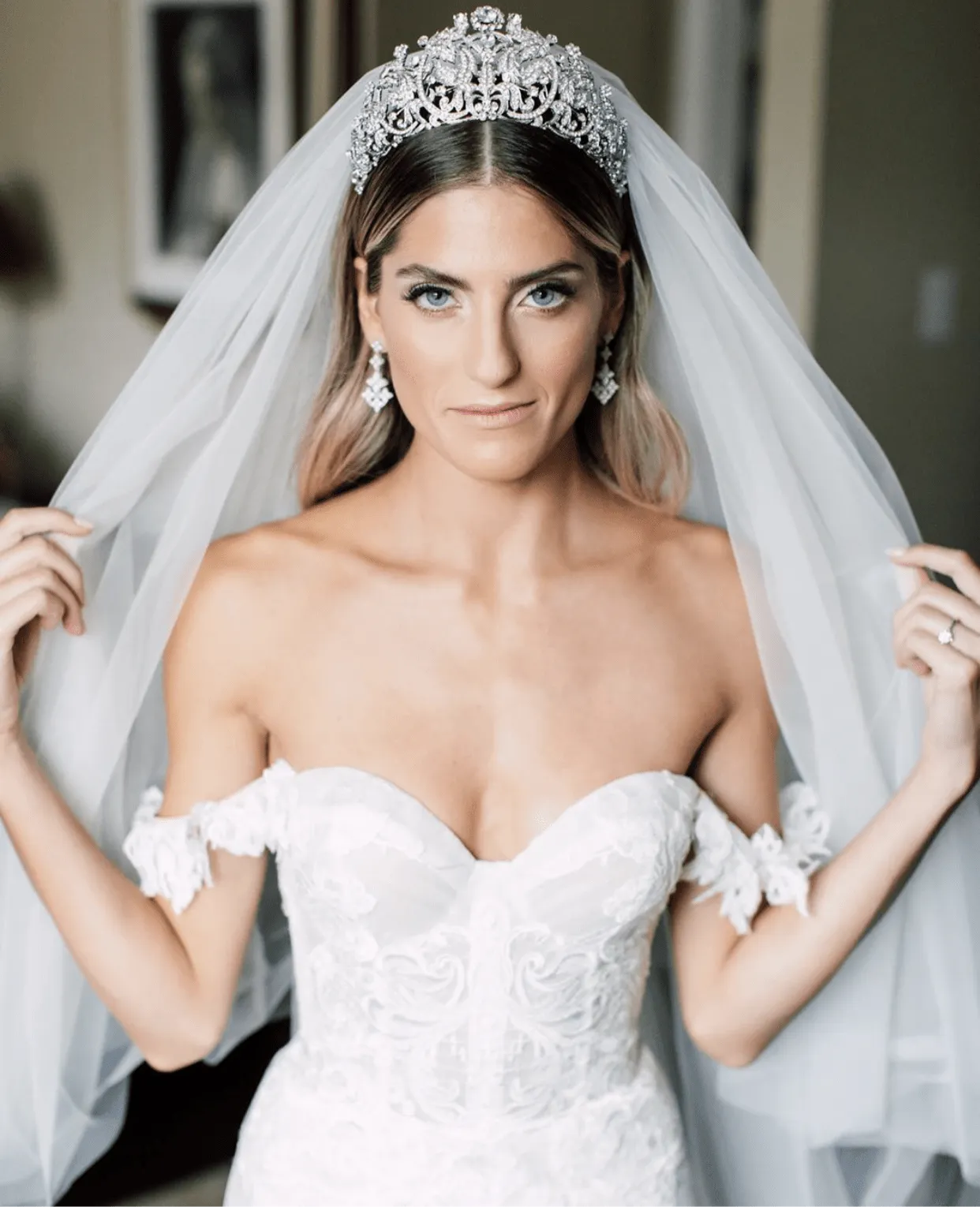CALISTA Swarovski Crystal Bridal Tiara