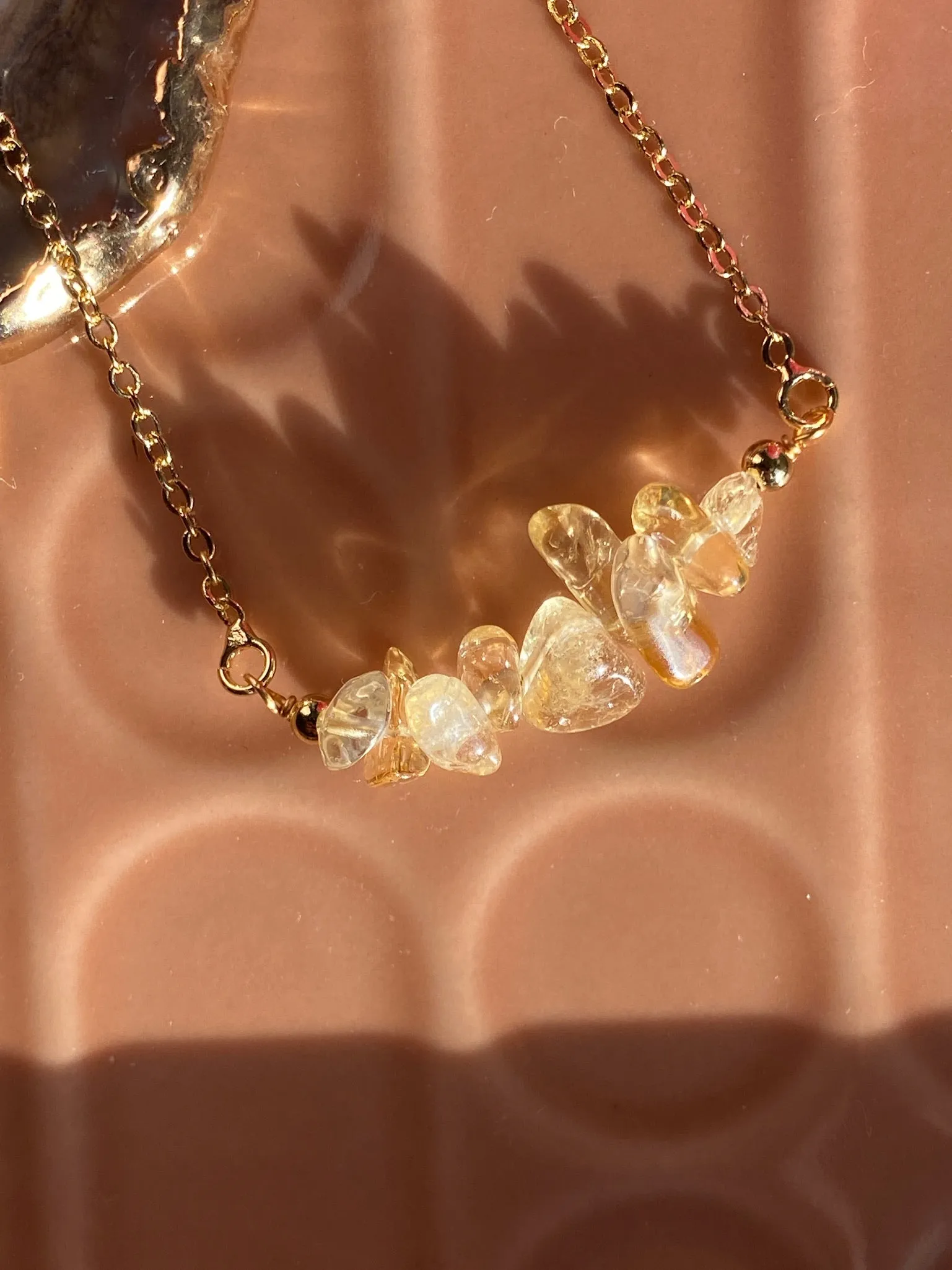 Carrie Pendant | Citrine