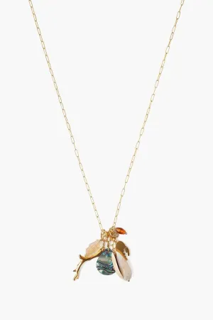Chan Luu Abalone Mix Sea Charm Necklace