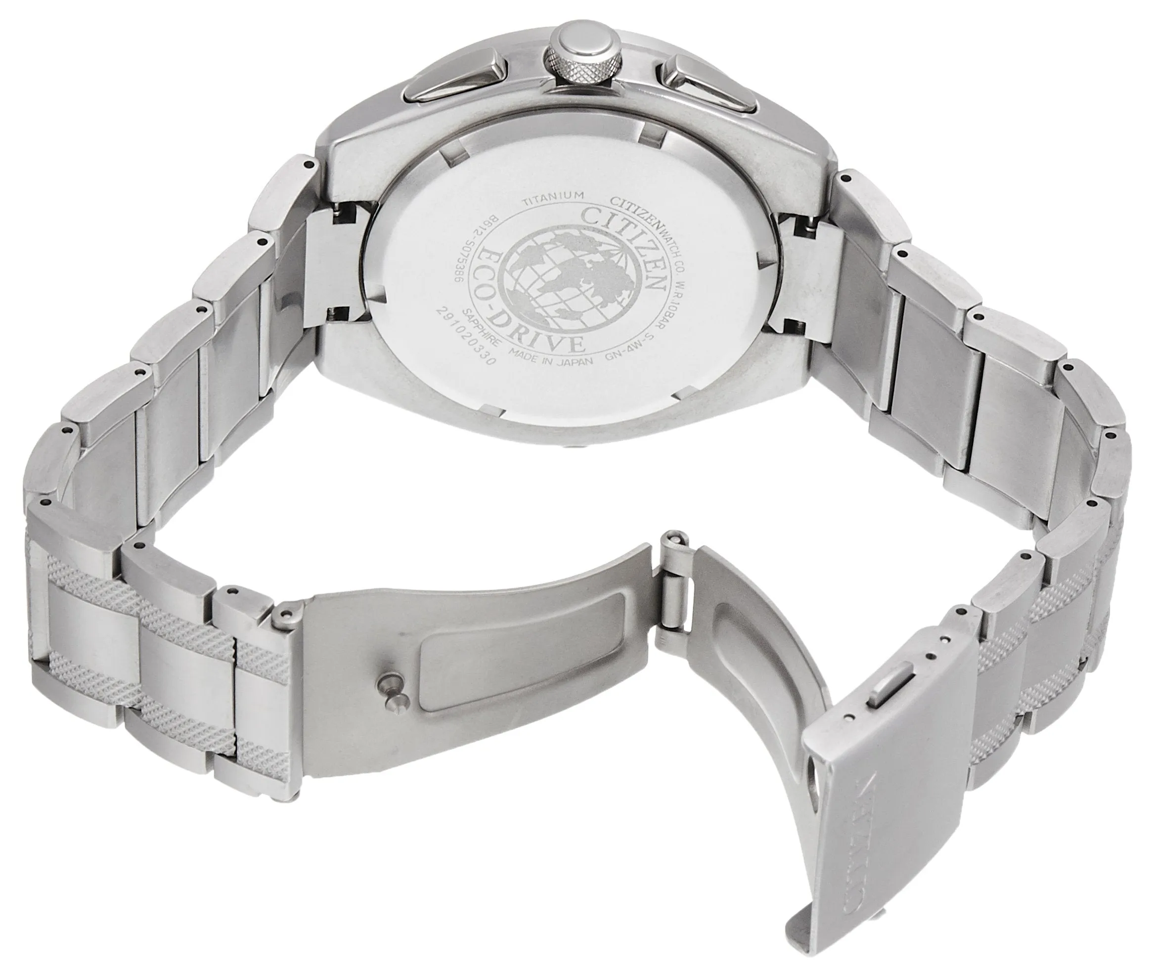 Citizen Eco-Drive Chronograph Super Titanium Men's Watch CA0201-51E