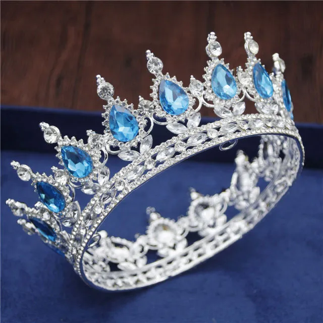 Crystal Bridal or Quince Tiara Baroque Your Majesty Crowns