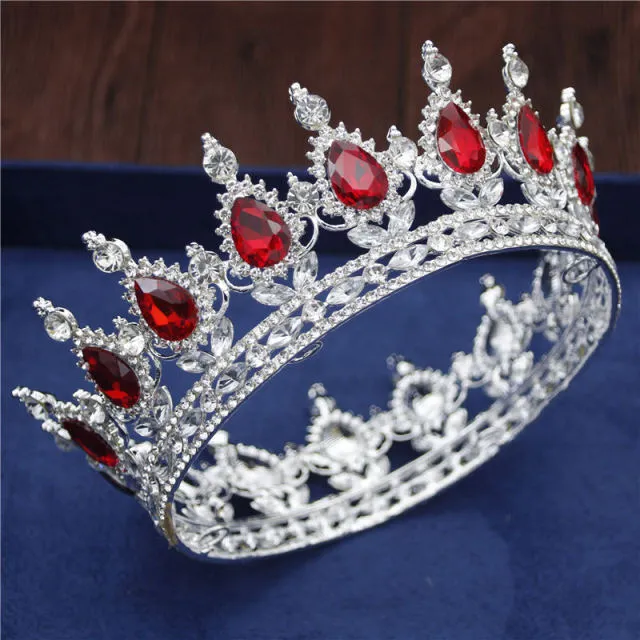 Crystal Bridal or Quince Tiara Baroque Your Majesty Crowns