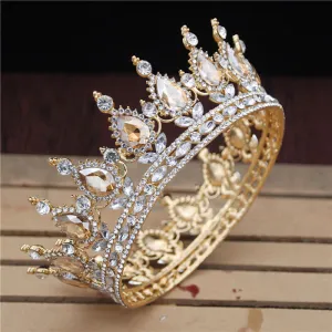 Crystal Bridal or Quince Tiara Baroque Your Majesty Crowns