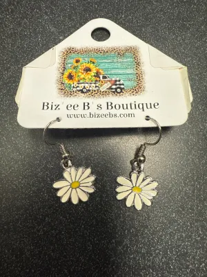 Dangle Daisy Earrings