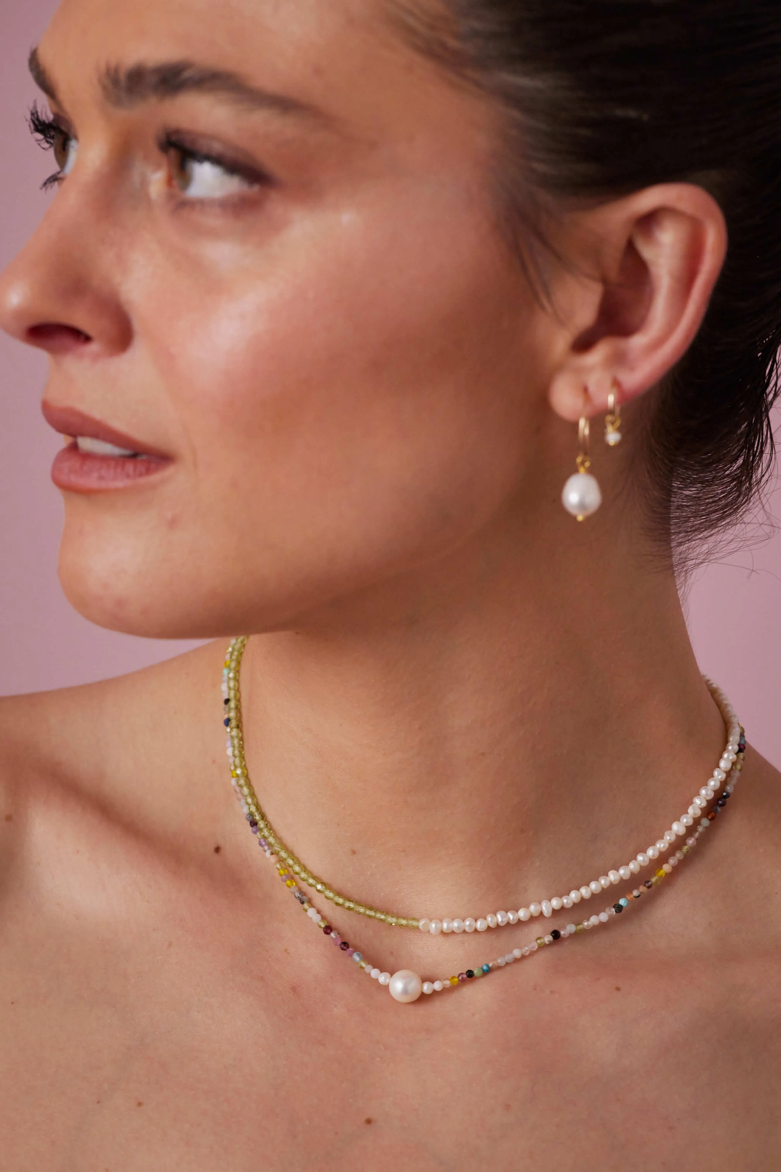 Earth And Sea Necklace Peridot