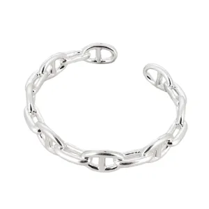 Envy Chain Link Bangle Silver