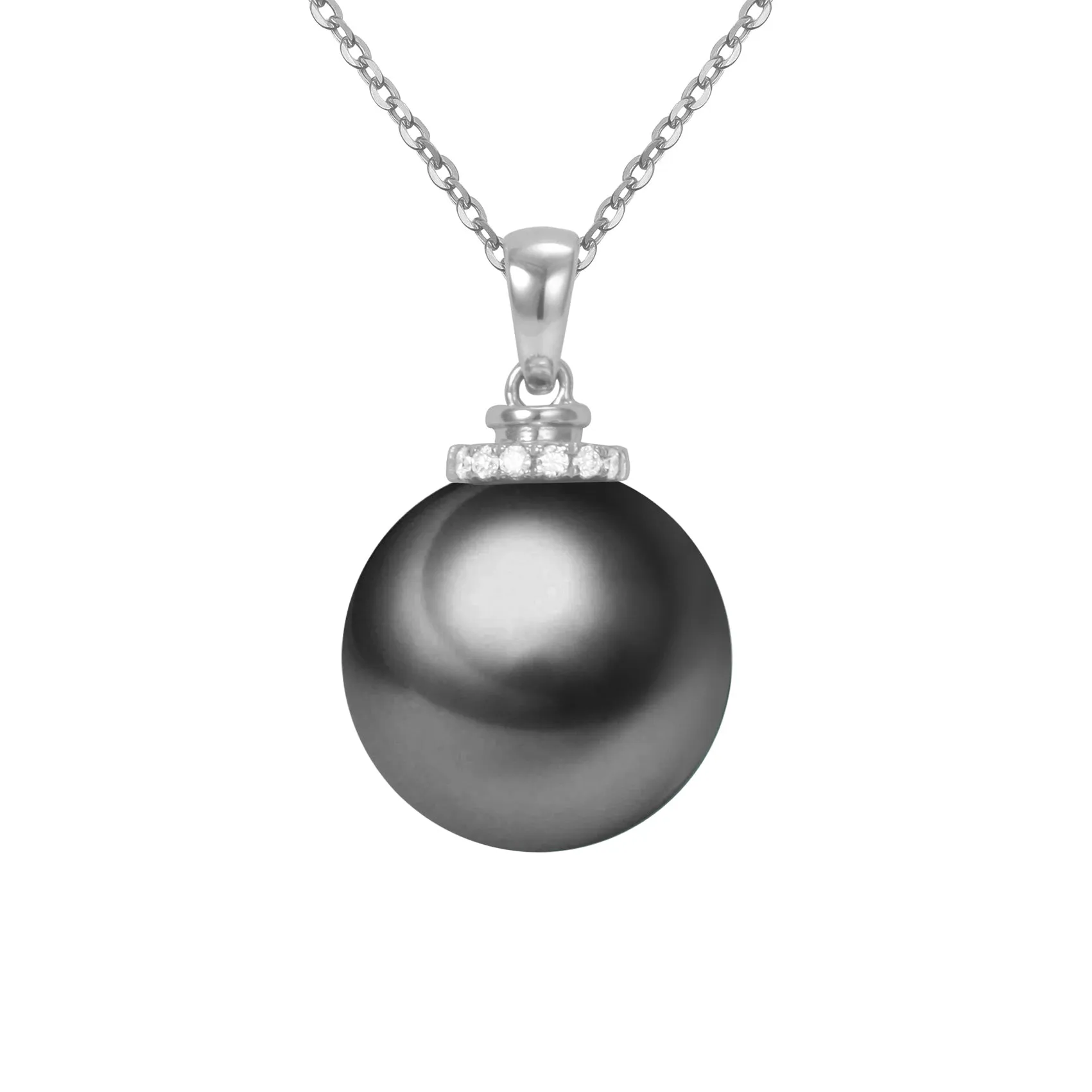 G18k Diamonds Pearl Pendant