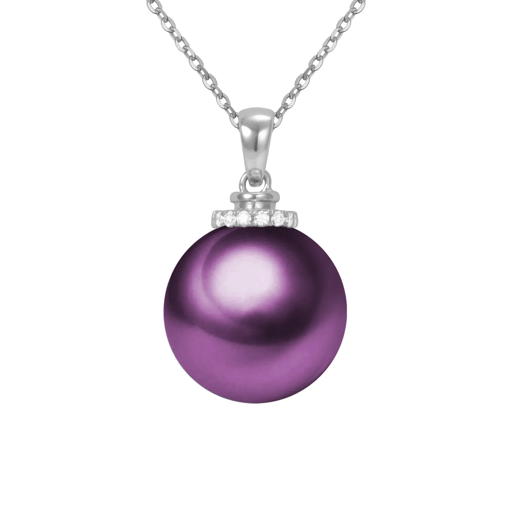 G18k Diamonds Pearl Pendant