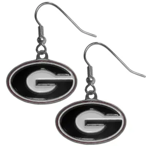 Georgia Bulldogs Dangle Earrings