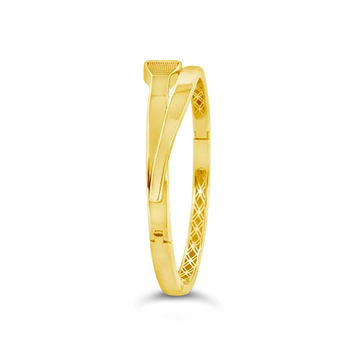 Gold Nail Bracelet