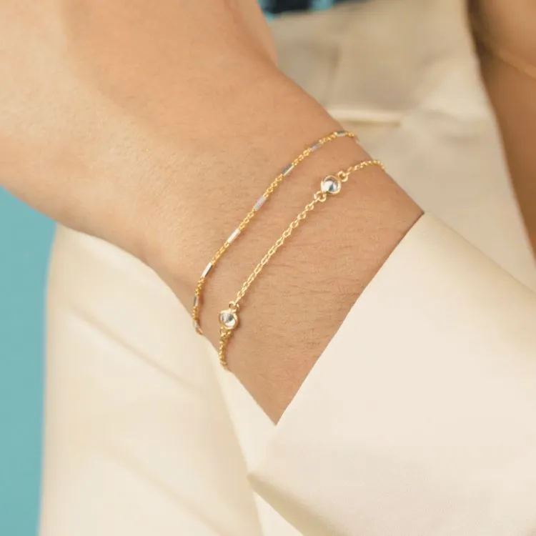 Golden Bracelet Set