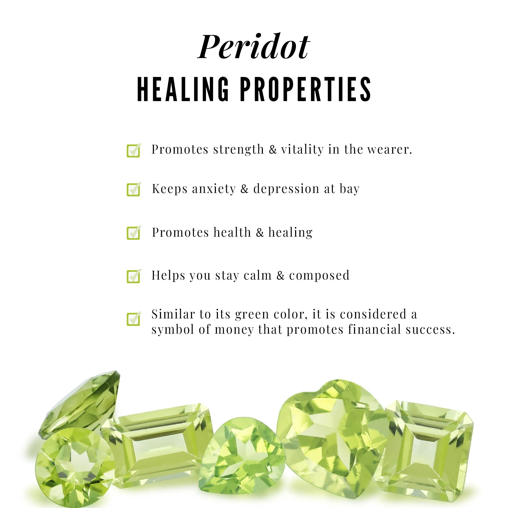 Heart Shape Peridot and Diamond Bar Drop Pendant