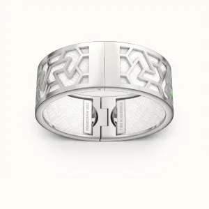 Iskandar Bangle - Porcelain White