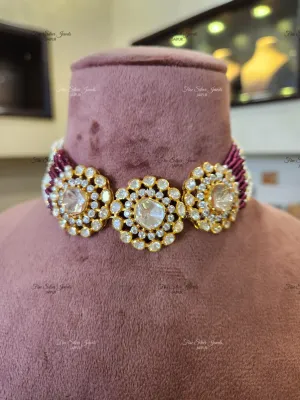 Kavya polki necklace