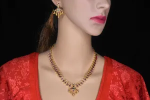 Kempu Necklace set