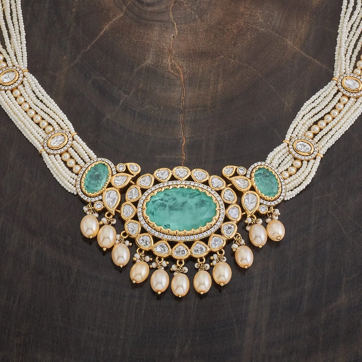 Kundan Necklace 174046