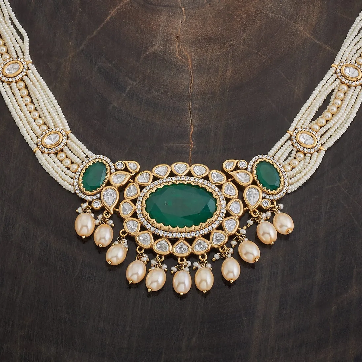 Kundan Necklace 174046