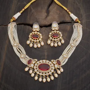 Kundan Necklace 174046