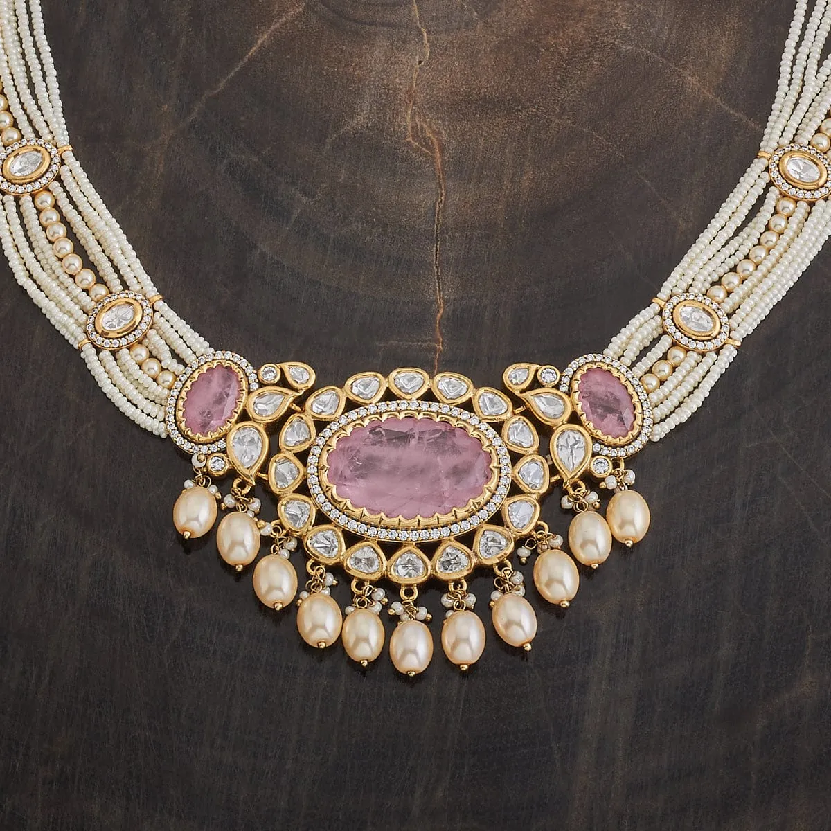 Kundan Necklace 174046