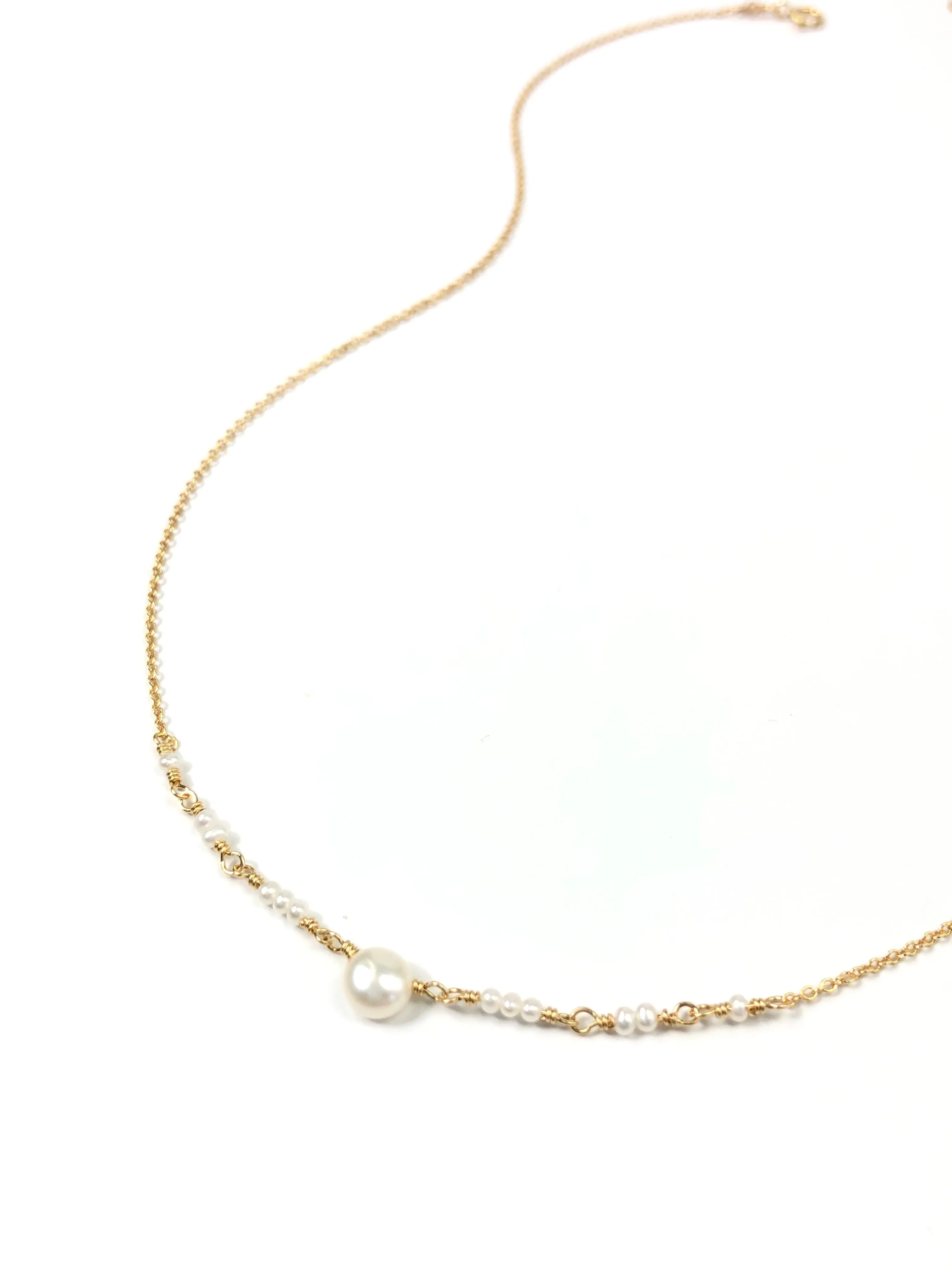 Lapis Lazuli New Band Necklace