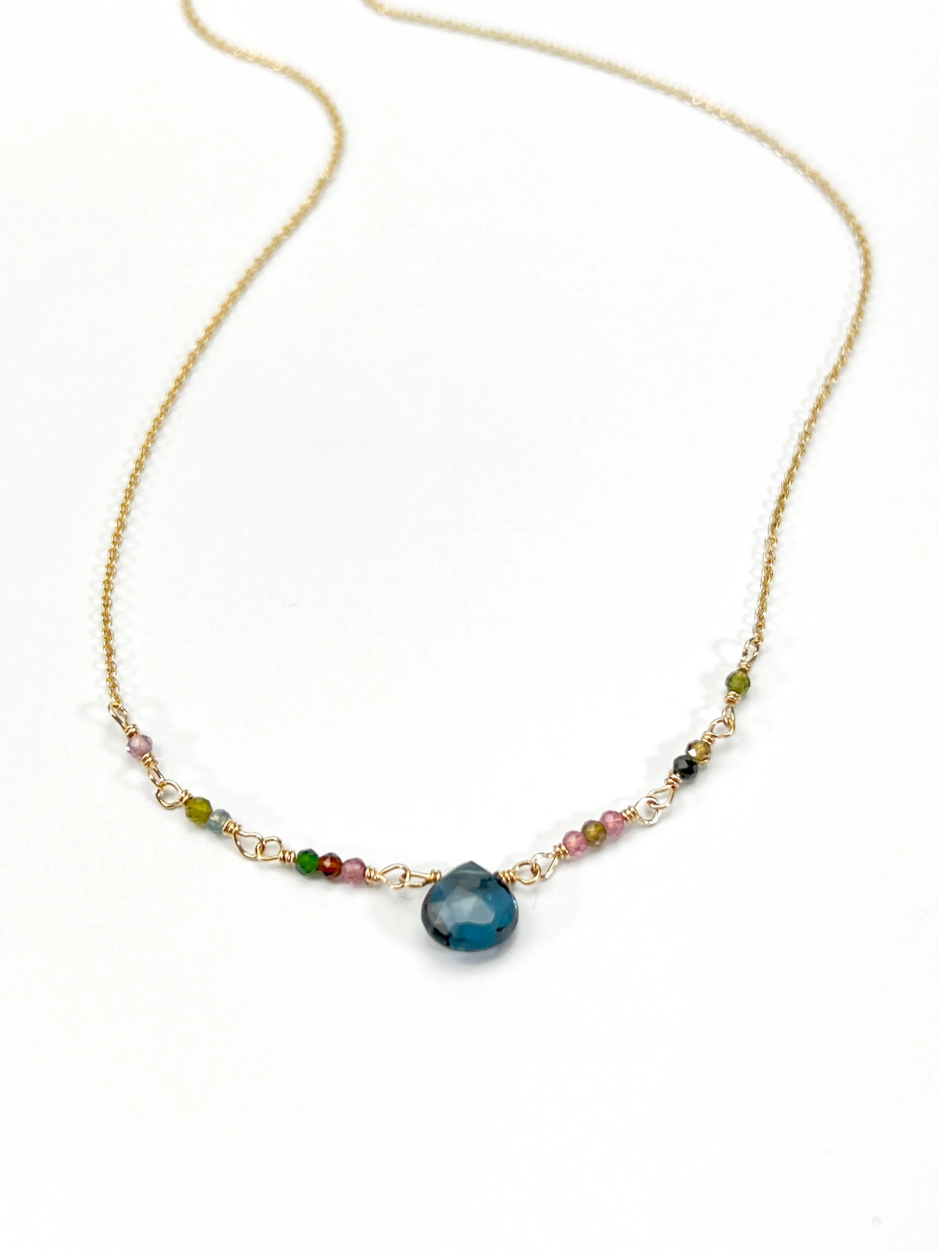 Lapis Lazuli New Band Necklace
