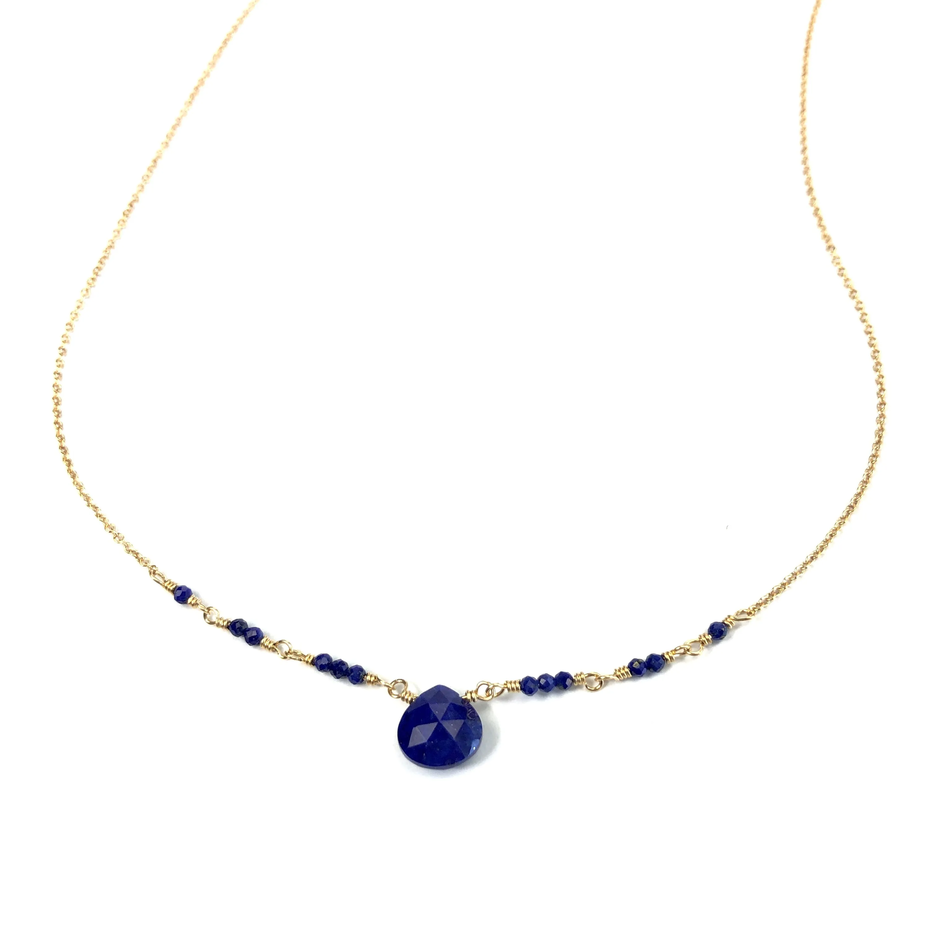 Lapis Lazuli New Band Necklace