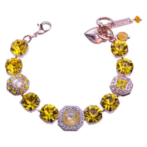 Large Square Cluster Bracelet in "Fields of Gold" *Custom*