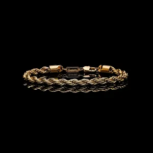 Laurel Twisted Chain Bracelet | Gold Color