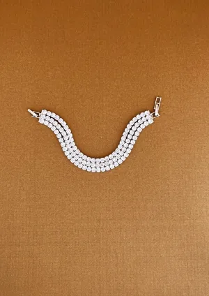 LUXUS Simulated Diamond Bracelet *Final Sale*