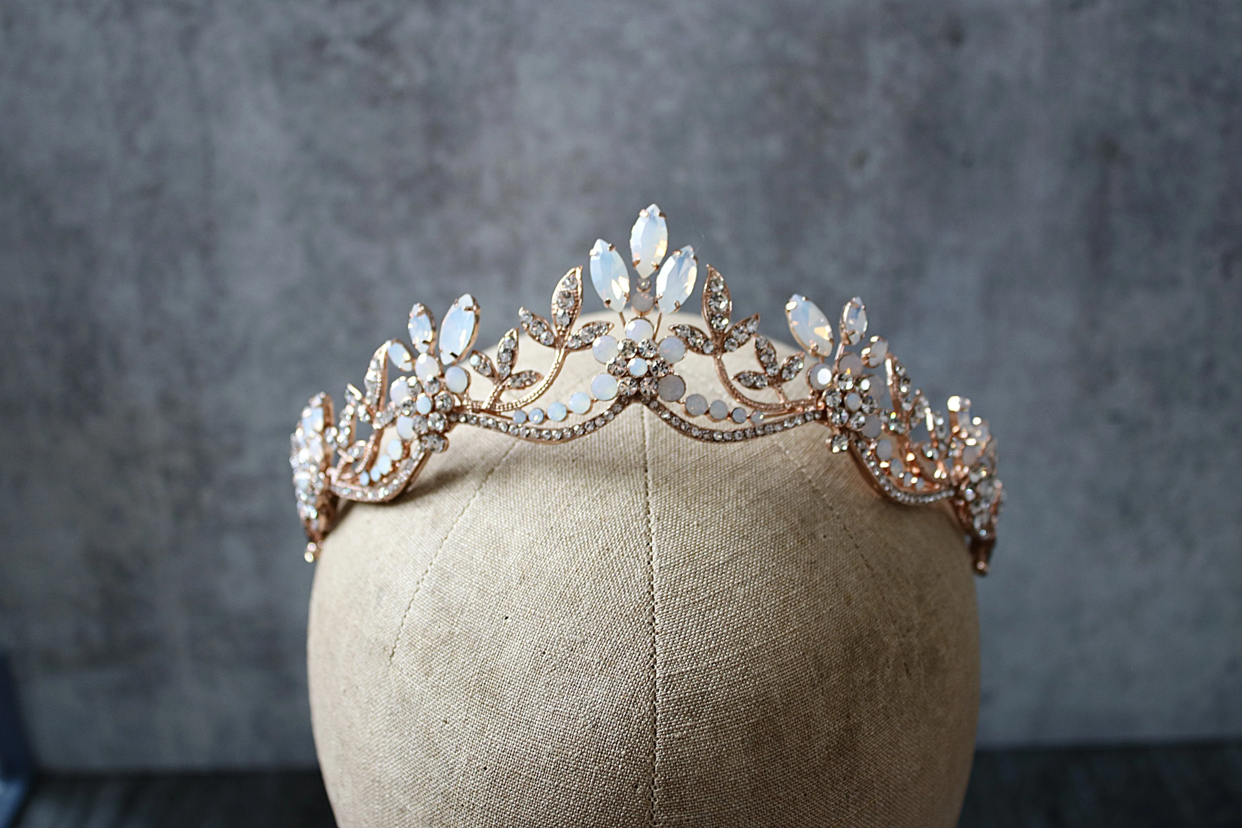 MAELYNN Silver Bridal Tiara