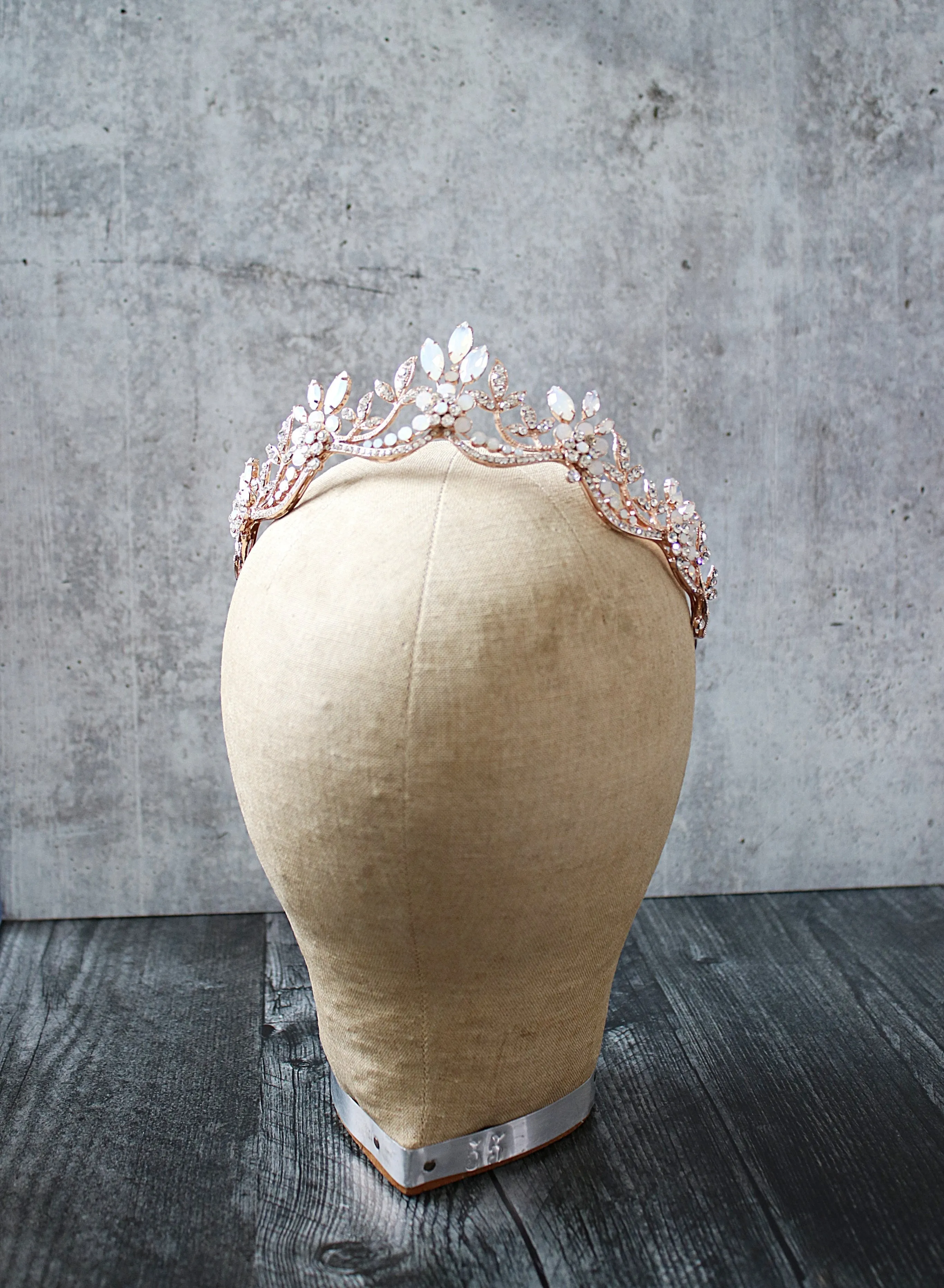 MAELYNN Silver Bridal Tiara