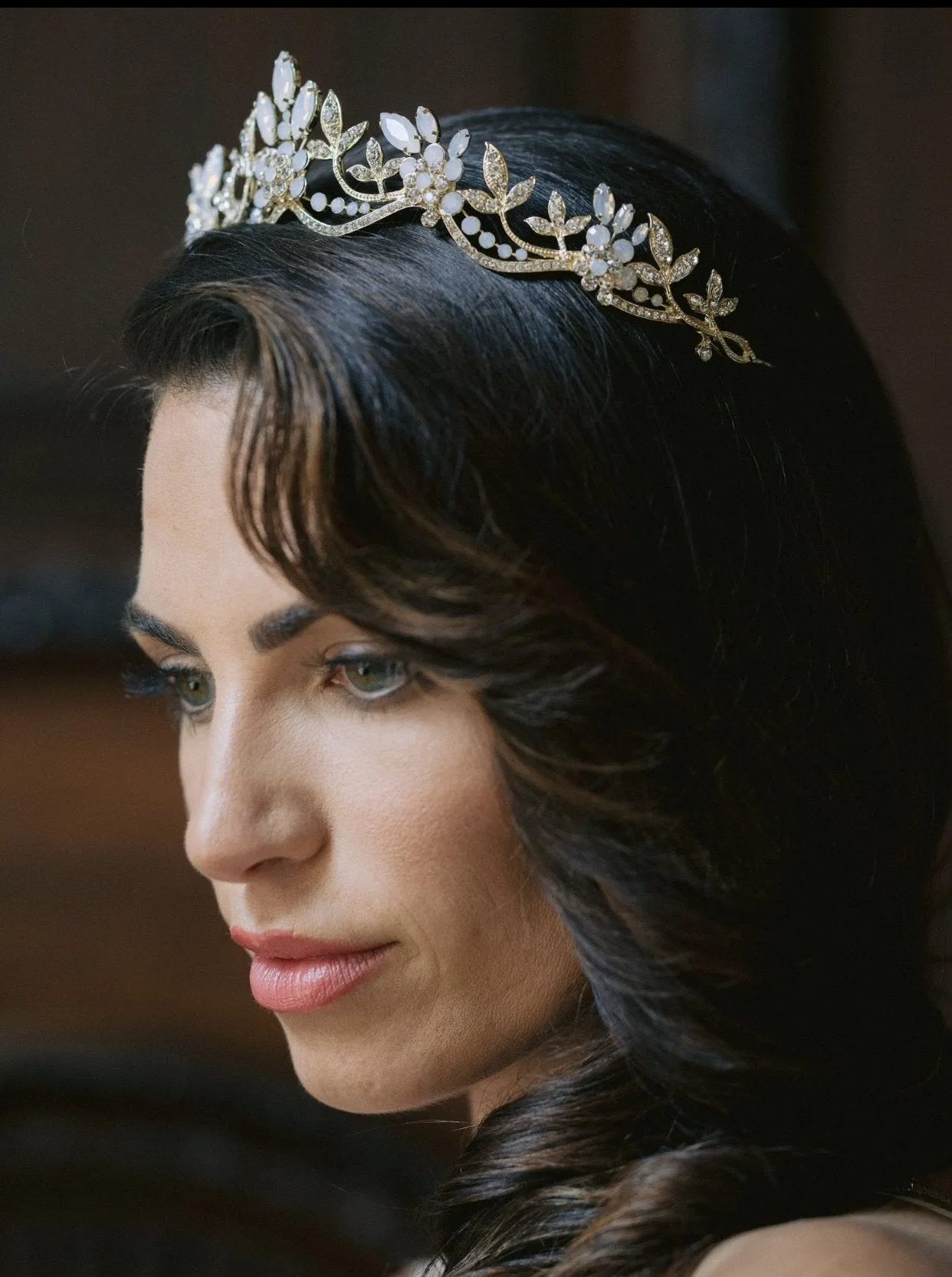 MAELYNN Silver Bridal Tiara