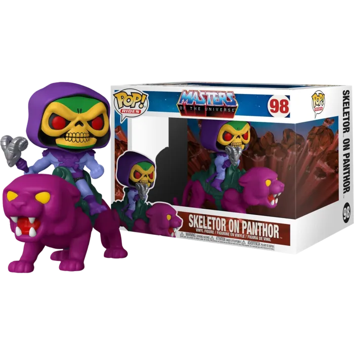 Masters of the Universe - Skeletor on Panthor Pop! Rides Vinyl Figure