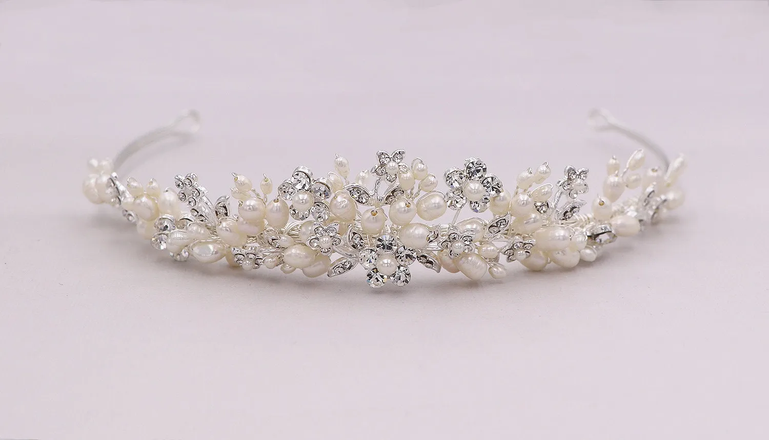 Mckinley Pearl and Crystal Tiara