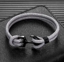 Minimalist Red Roped Bracelet