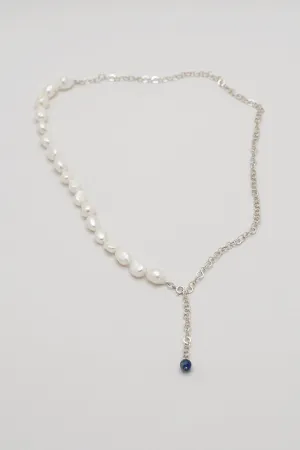 Miró Pearl Necklace - Silver