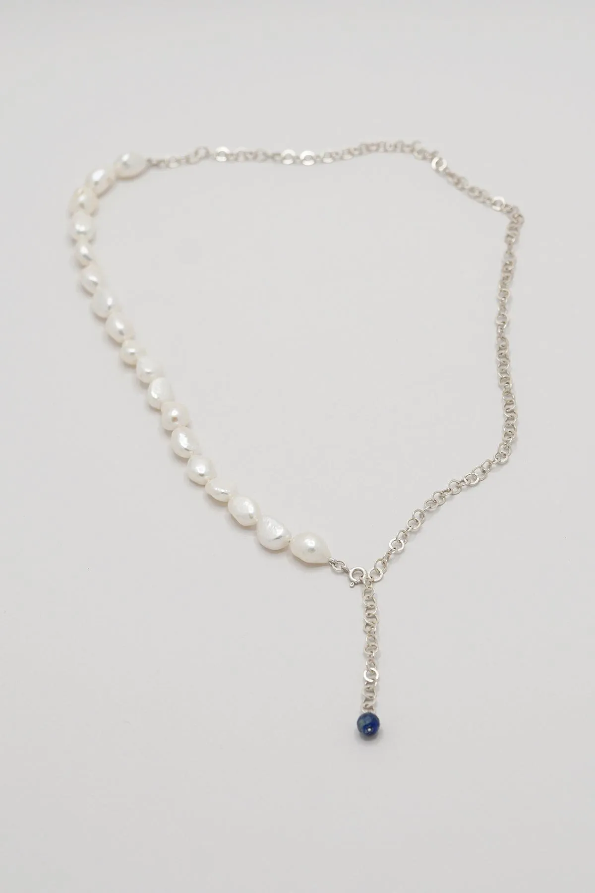 Miró Pearl Necklace - Silver